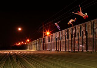 WWE hopefuls seek better opportunities at the U.S.-Mexican border.